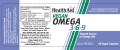 Roślinna wegańska Omega 3-6-9 HealthAid