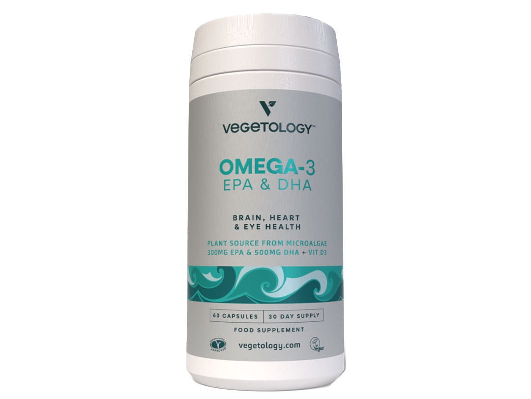 Wegańska Omega 3 DHA:EPA + Witamina D3 Vegetology 60 kapsułek