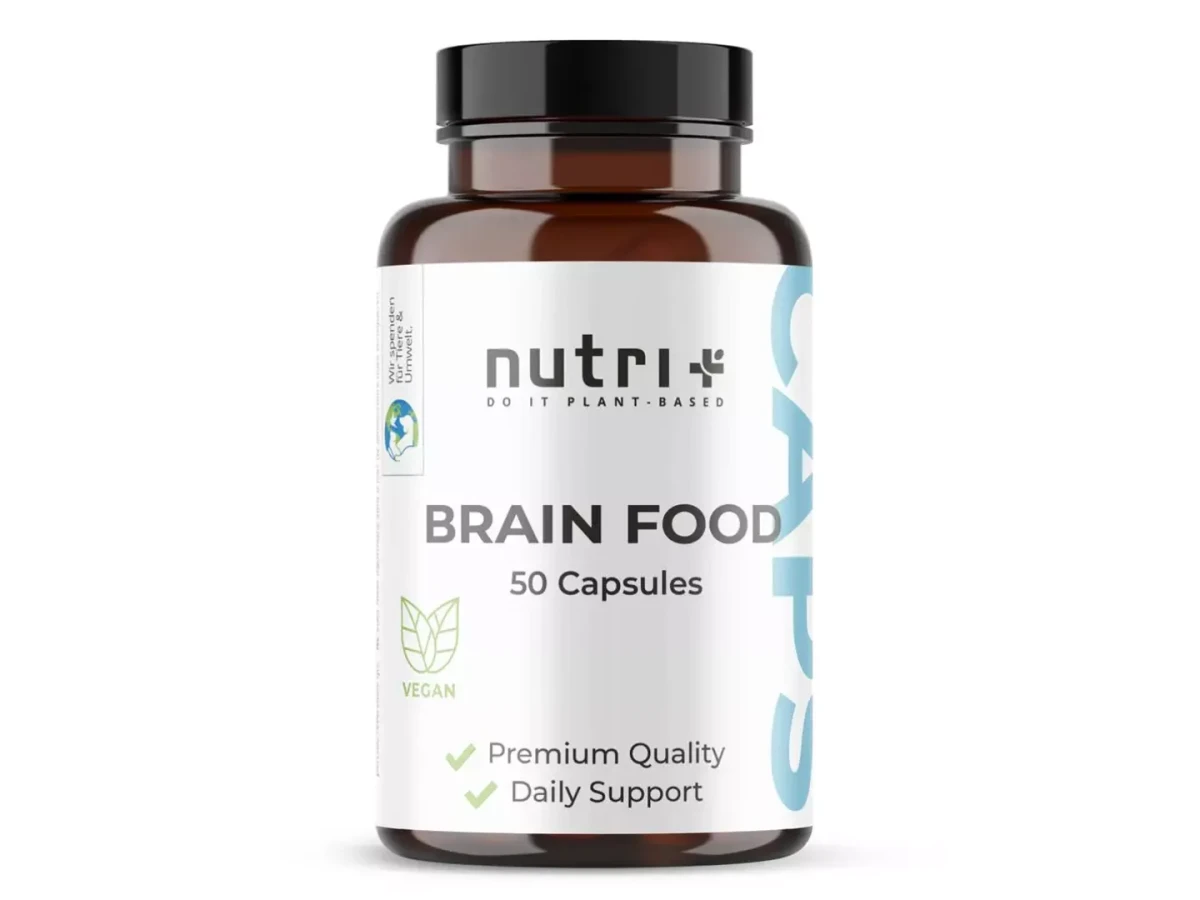 Brainfood Kompleks na mózg i koncentrację 50 kaps Nutri-Plus