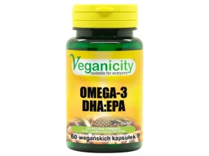 Omega 3 DHA:EPA 60 kaps Veganicity