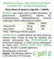 Witamina B12 500mcg + Kwas foliowy Quatrefolic® 365 tab Nutri-Plus