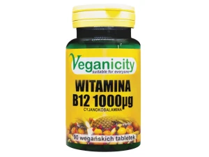 Witamina B12 1000mcg 90 tab Veganicity