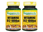 2 x Witamina B12 1000mcg 90 tab Veganicity - W zestawie taniej