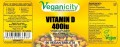 Wegańska Witamina D3 400iu Veganicity