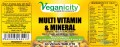 Multiwitaminy + minerały Veganicity wegańskie roślinne