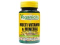 Multiwitaminy i minerały Veganicity wegańskie roślinne