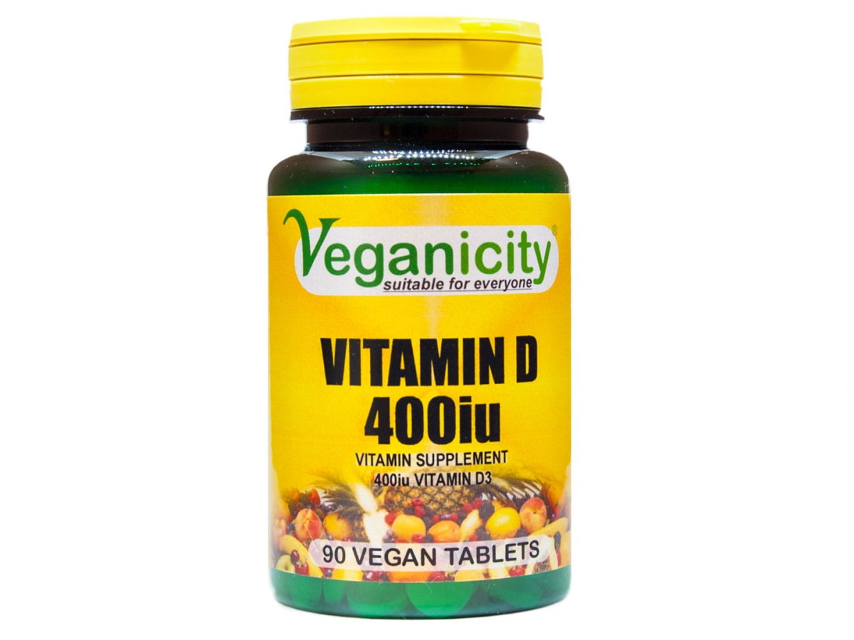 Wegańska Witamina D3 400iu Veganicity