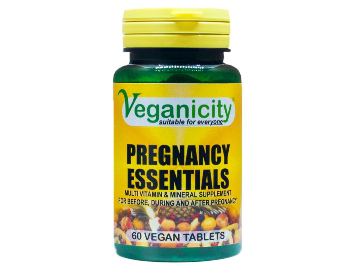 Kompleks Witamin dla kobiet w Ciąży Veganicity Pregnancy Essentials